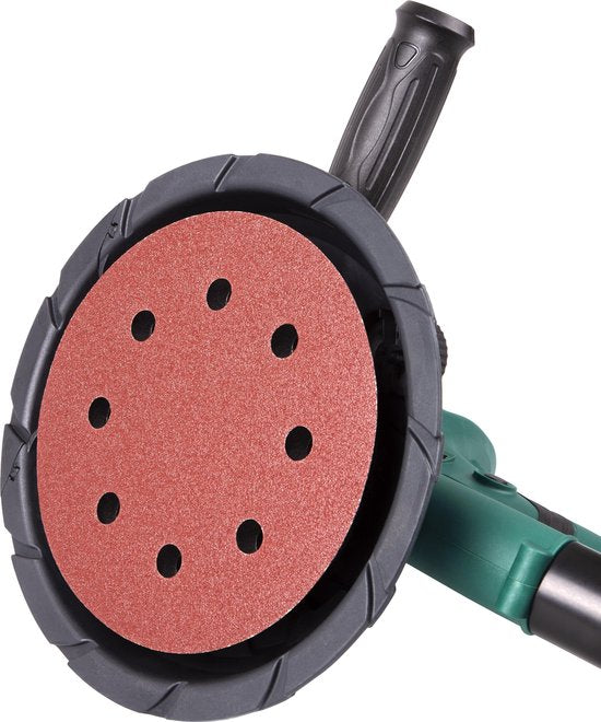 VONROC Schleifmaschine - 750W - Ø180MM - Decke & Wand - Inkl. Schlauch & Staubbeutel