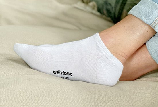 Bamboo Elements – Sneaker-Socken, 12er-Pack – gemischt – 43–46 – Bambus-Socken – Sneaker-Socken für Herren – Sneaker-Socken für Damen – Sneaker-Socken