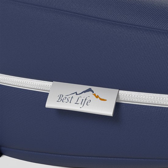 Best Life Kopfkissenbezug Kniekissen - Kühlung - Bettwäsche - Marine