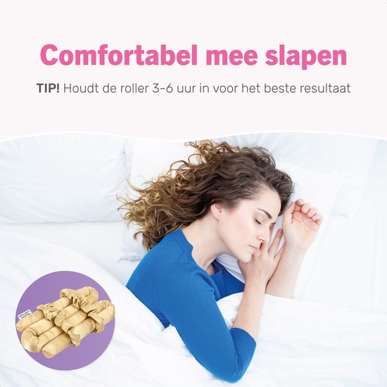 Soft & Silky Heatless curls - Satin - Inkl. 2 Haargummis und 1 Haarspange - Lockenwickler - Locken ohne Hitze - Lockenwickler - Lockenprodukte
