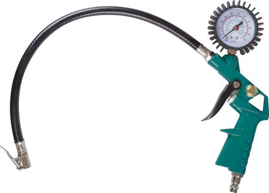 VONROC Tragbarer Kompressor - 1100W - 8 bar - Ölfrei - 180 l/m - Inkl. 11 Zubehörteile