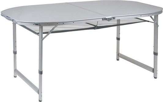 Bo-Camp - Tisch - Premium - Oval - Koffermodell - 150x80 cm