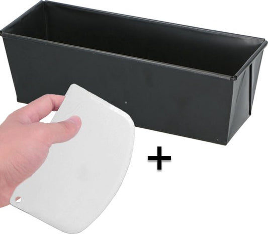 COOCK - Backblech - Kuchenform mit Antihaftbeschichtung - Kuchenform - Backblech 25 cm - Inkl. Teigschaber & E-Book