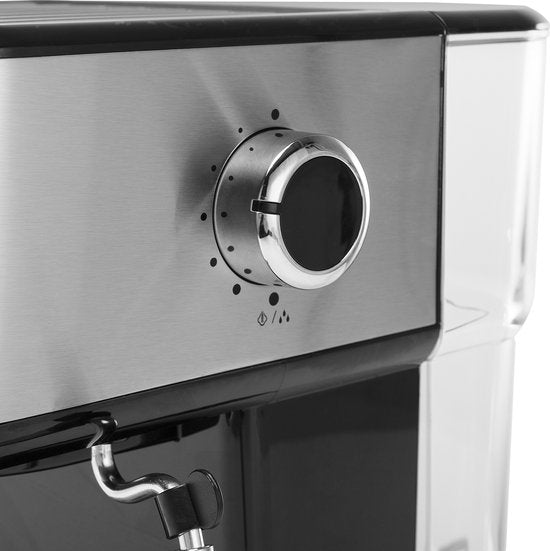 Kaffeemaschine - Princess 249412 Espressomaschinen für gemahlenen Kaffee - Mit Milchaufschäumer für Cappucino und Latte Macchiato - 2 Tassen - Verbraucherverband Best Buy