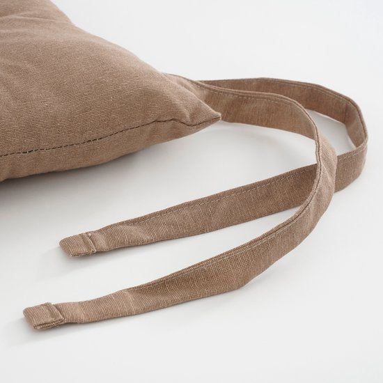 In The Mood Collection Paddy Stuhlkissen - L46 x B46 cm - Baumwolle - Beige