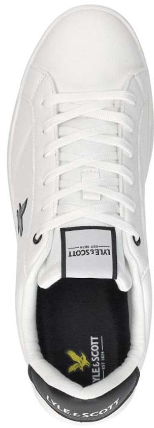 Lyle & Scott Elgin Hole Sneakers Niedrig - Weiß - Größe 44