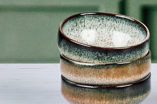 GENESIS Schale Ø 8 cm – 6 Stück – Erde