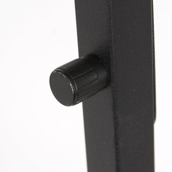 Steinhauer Stehleuchte Stang - schwarz - Metall - 2997ZW