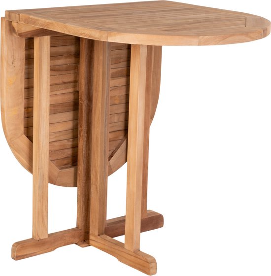 Haus Nordic Balkontisch Huelva Teak faltbar