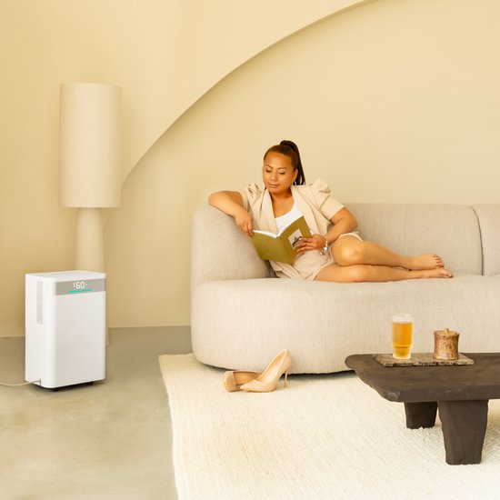 VONROC Luftentfeuchter - 12L/Tag - 2L Tank - Waschmodus - mit WiFi-Steuerung - mit Luftreinigungsfunktion