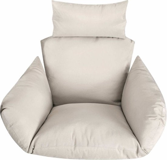 Juskys - Aria Hängesessel - Inklusive Untergestell - Beige