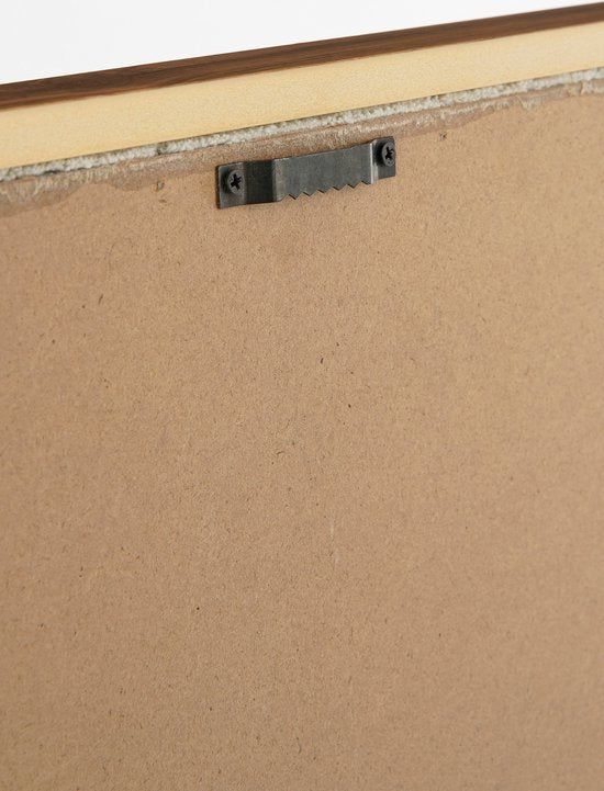 Mica Dekorationen Wanddekoration Kreis - L50 x B60 x H3 cm - Beige