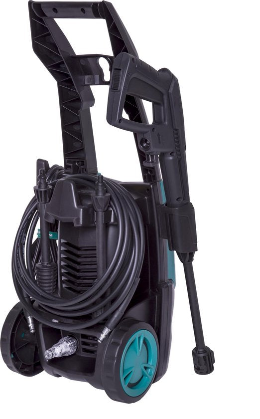 VONROC Hochdruckreiniger V14-1 - 1400W - 110 bar - 390 l/h - Inkl. 5m Schlauch, Düsen und Zubehör