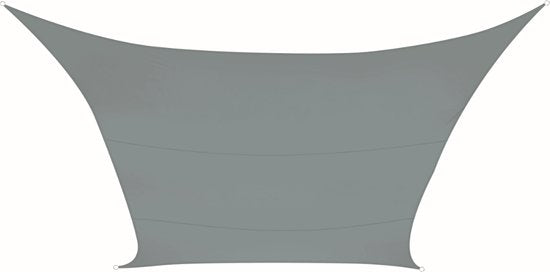 Perel-Sonnenschutzvlies, wasserabweisend, 4 x 3 m, 160 g/m², Polyester, rechteckig, hellgrau