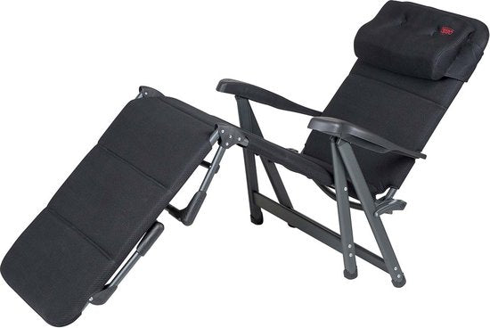 Crespo - Liegestuhl - AP/233 - Air-Deluxe - Schwarz