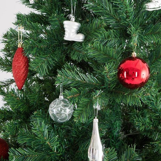 Casaria Weihnachtsbaum 150 cm PVC - Metallfuß - Grün
