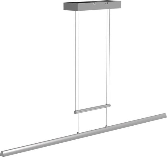 Steinhauer - Pendelleuchte - Profilo - Stahl - Acrylmetall - Designleuchte - LED - 3317ST