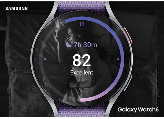 Samsung Galaxy Watch6 Serie Smartwatch Herren/Damen - Android Smartwatch - Sportuhr mit Herzfrequenzmesser - AMOLED Display - 90+ Workouts - Google Wallet - IP68