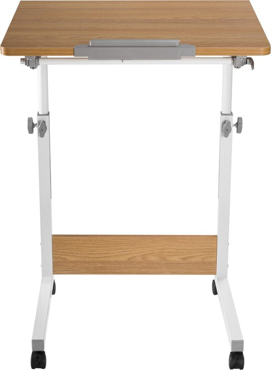 Laptop-Tisch mobiler Schreibtisch - Rednerpult - höhenverstellbar 68 - 96 cm