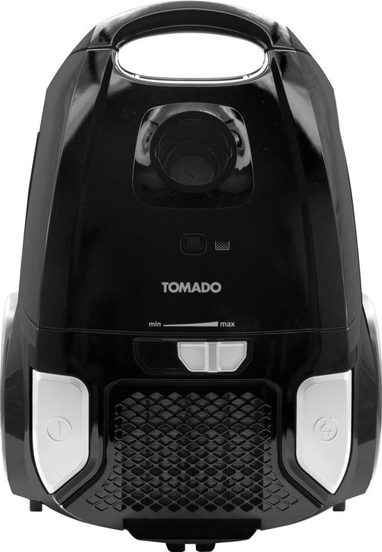 Tomado TVC3001B - Leistungsstarker Staubsauger mit Beutel - HEPA-13-Filter - Kabellänge 7 Meter - Schwarz