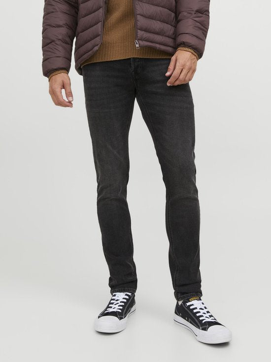 Jack & Jones Glenn Original Slim Fit Jeans - Herren - Denim - Slim Fit - Schwarzer Denim - W36 X L34