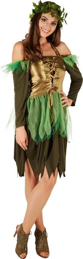 dressforfun - Damen Waldfee Kostüm - M - Kostüm Karneval - Halloween - Verkleiden - Partykleidung - Karnevalskleidung - Partywear