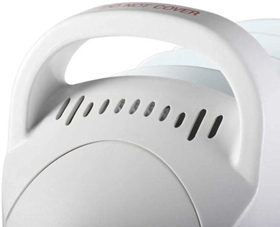 Tristar Elektroheizgerät KA-5103 - Ölgefüllter Heizkörper - 500 Watt - 5 Rippen - Kompakt - Weiß
