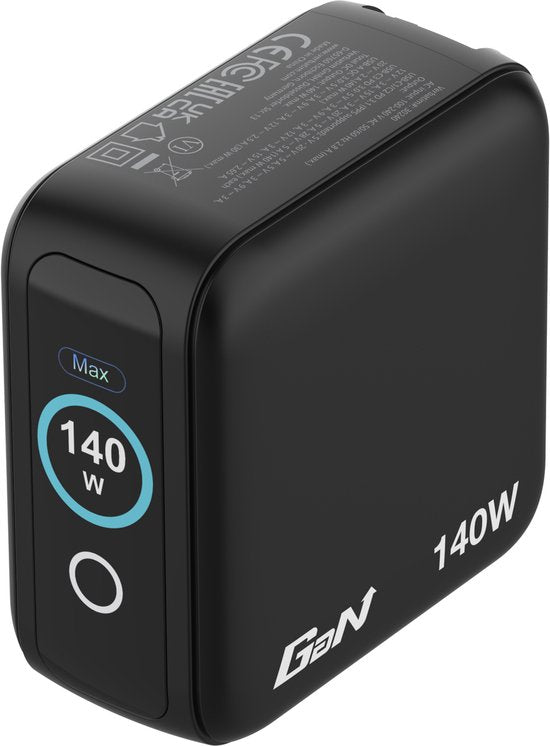 Verbatim Mini-GaN-Ladegerät 140 W mit Display