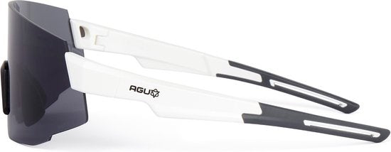 AGU Vigor Unisex-Brille – Weiß – UV400-Gläser – Antibeschlagbeschichtung – 2 Ersatzgläser – Antiallergene Bügel – Inklusive Aufbewahrungsetui