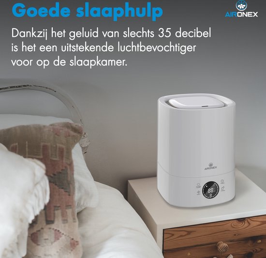 Luftbefeuchter Aironex - 6 Liter - Weiß