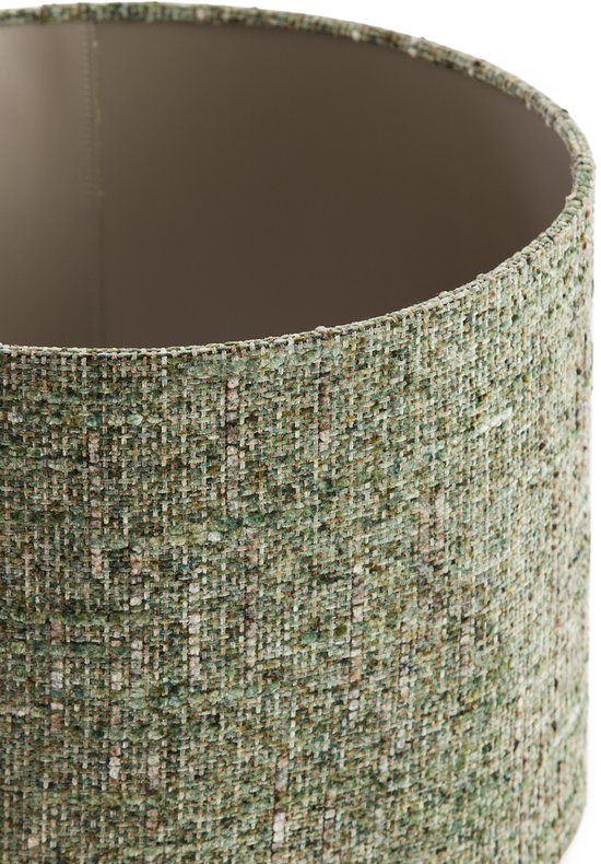 Licht & Wohnen - Lampenschirm - Osire - grün - Textil - Ø 40cm - E27 - 2240975