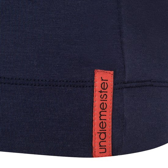 Undiemeister T-Shirt für Herren – Slim-Fit-T-Shirt – Schweißhemmend – Storm Cloud (Dunkelblau) – Tencel – Seidenweich – Atmungsaktiv – Antibakteriell – Kurze Ärmel – Rundhalsausschnitt – Größe M
