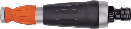 BLACK+DECKER Verstellbare Düse - Sprühpistole für Gartenschlauch - Einstellbarer Wasserdurchfluss - 12 x 3.5 x 3.5 CM - Orange/Schwarz