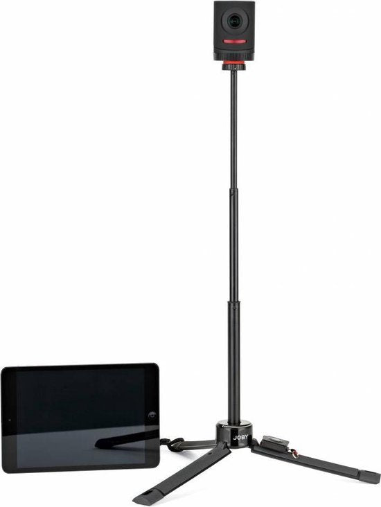 JOBY GripTight PRO TelePod – Stativ für Smartphones und GoPro – Arbeitshöhe: 20,8 – 63,5 cm – Schwarz