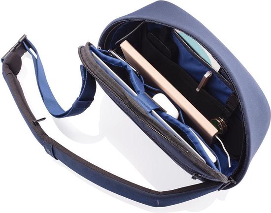 XD Design Bobby Sling - Anti-Diebstahl-Rucksack 4 Liter - Dunkelblau