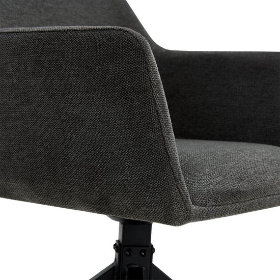 Multifurn - Esstischstuhl 'Tess' (Samt, Anthrazit, 2er Set)