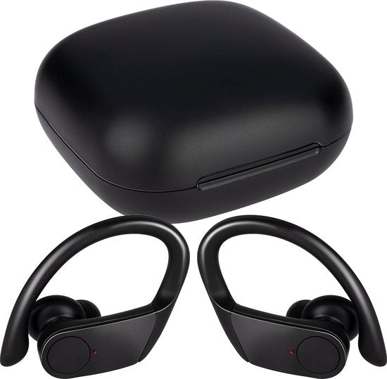 Grundig Wireless Bluetooth Earbuds - True Wireless Earphones Wireless - Ohrhörer mit bis zu 30 Stunden Spielzeit - USB-C Schnellladung - Komfortable Passform - Schwarz
