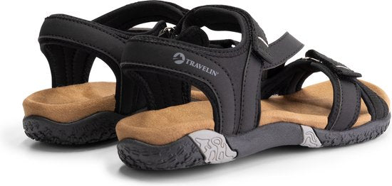 Travelin' Helsem Ladies - Wandersandalen - Schwarz