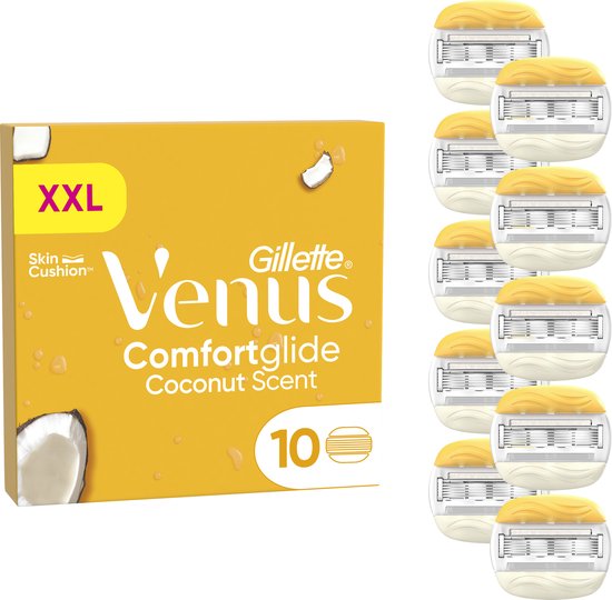 Gillette Venus Rasierklingen Comfortglide Coconut – 10 Ersatzklingen