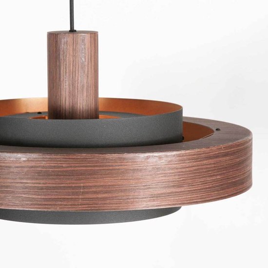 Anne Lighting - Hängeleuchte - Flinter - braun - Metall - Ø 50cm - E27 - 3329E