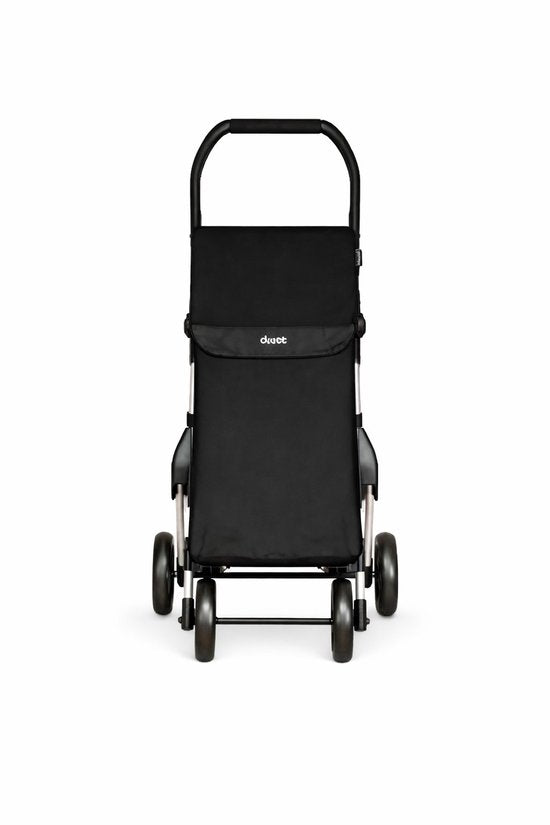 Duett Muuvi Up Einkaufswagen - Tasche Kapazität 46L - 4 Räder - faltbar - Schwarz