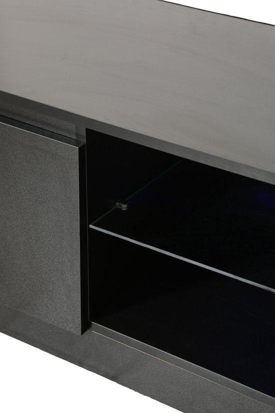 TV-Möbel Sideboard - TV-Schrank - 120 cm breit - schwarz