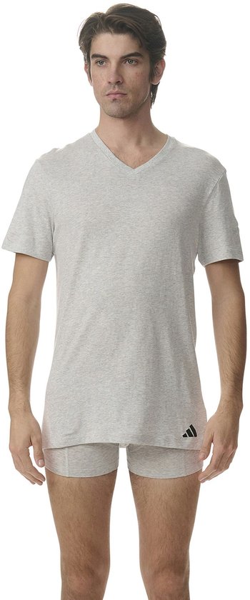 Adidas Herren V-Ausschnitt Shirt (3er-Pack) - Größe XL