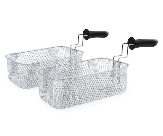 Tomado TDF6001S - Doppelfritteuse - 2 x 3 Liter - Kaltzone - Edelstahl