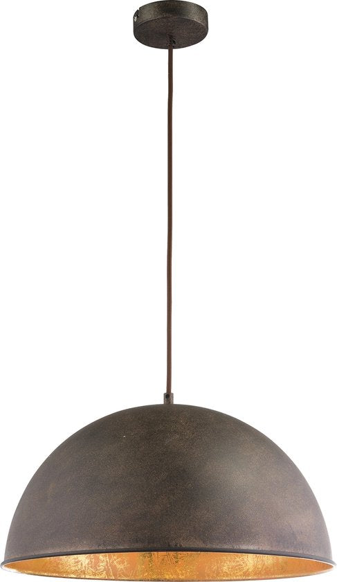 Globo - Hängeleuchte - Xirena I - braun - Metall - Ø 41cm - E27 - 58307H