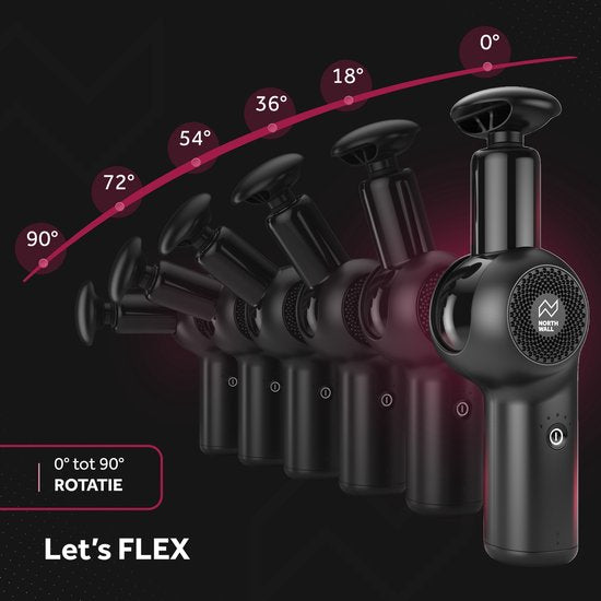 Northwall Massagepistole - Northgun FLEX Massagegerät - Professionelle Massagepistole