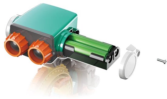 Lernroboter, 5-in-1-Baukasten, Roboter, Programmieren lernen, MINT-Bauspielzeug, Grundlagen des Programmierens lernen, ohne Computer oder App