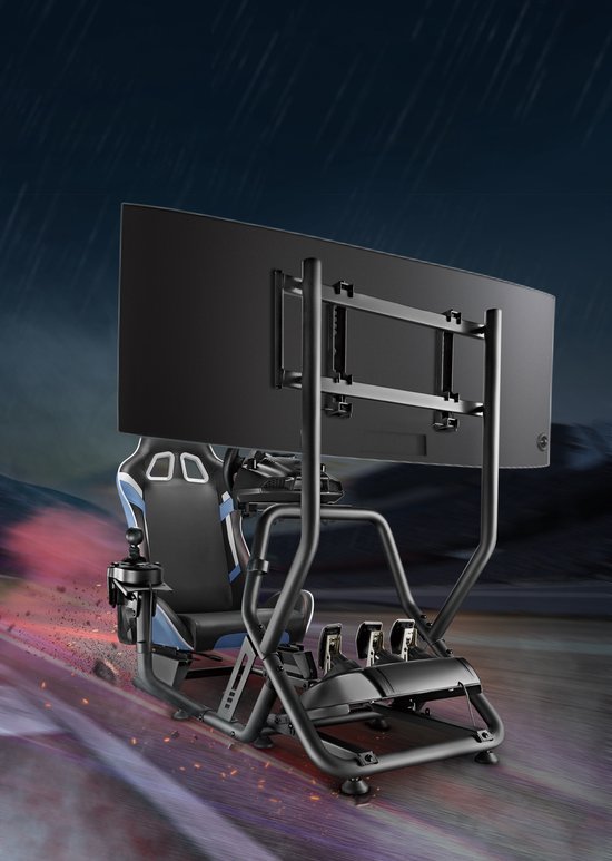 Rennsitz Cockpit-Simulator - voll einstellbar - Rennsitz