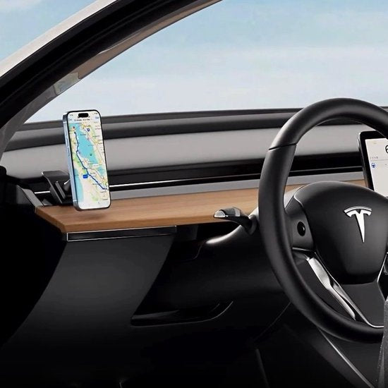 Celly Smartphone-Halterung Ghost Super – Für Tesla X, Y, 3 und S – um 360° drehbar