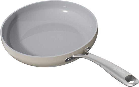 Safecourt Kitchen Keramische Bratpfanne - Ø 24 Pfanne - Induktion, Elektro, Keramik & Gas - PFAS & PTFE frei